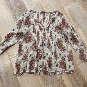 Vanessa Virginia Floral Shirt / Blouse Sz. S